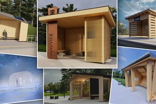 Studenti navrhli nový typ přístřešku na železniční zastávky. Železnice je hodlá skutečně používat - Novinky